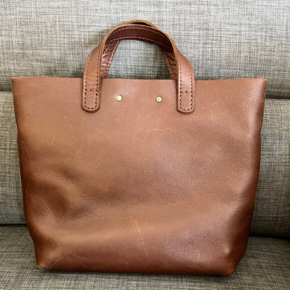 Portland Leather mini crossbody in SOLIEL  - Picture 3 of 7